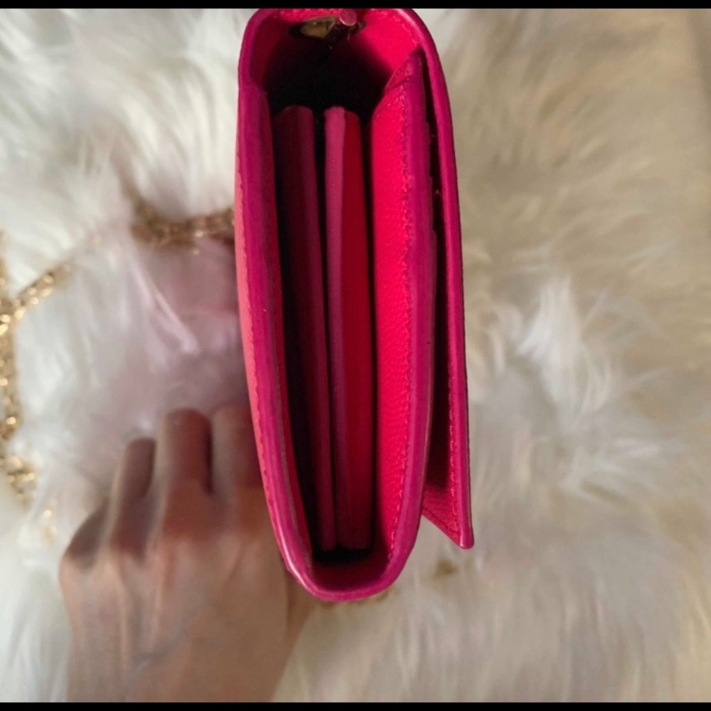 SOLD YSL Saint Laurent Wallet on a chain - Picture 7 of 13